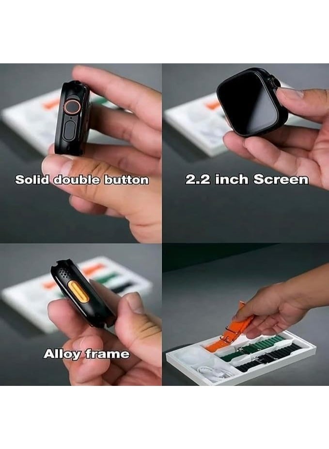 ساعة ذكية أندرويد 4G 5G، واجهة نظام تشغيل أندرويد، تطبيقات مثبتة مسبقًا، شاشة عرض AMOLED، جهاز تتبع اللياقة البدنية والرياضة، خلوي، واي فاي، تطبيق تيك توك إنستغرام عليها، ساعة ببطاقة SIM 64 جيجابايت - Image 4