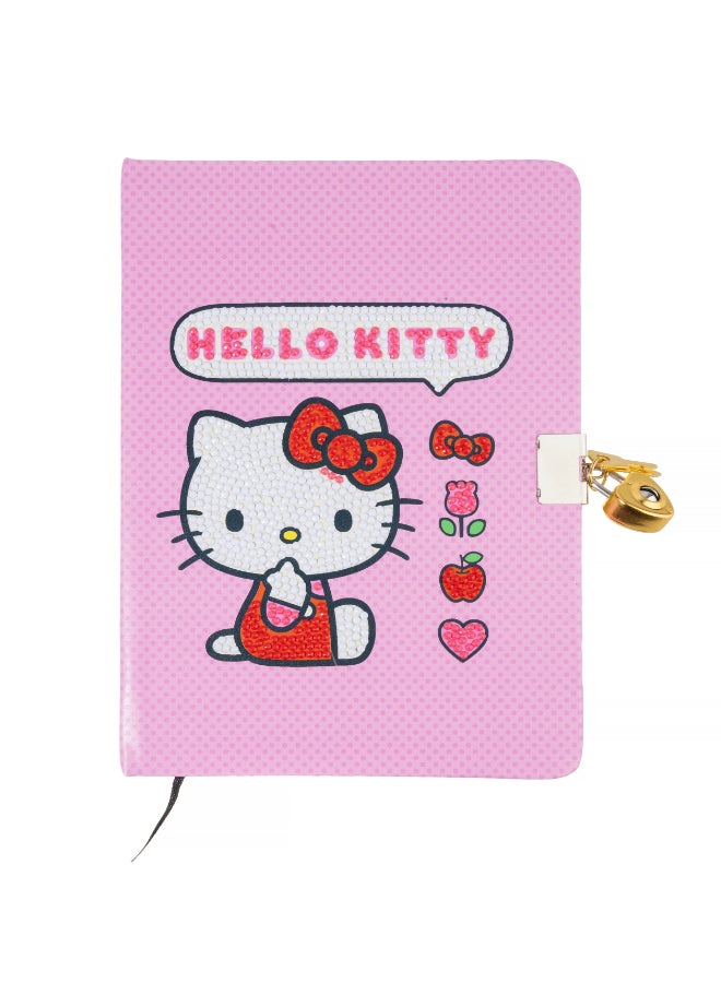 Craft Buddy مفكرة سرية من فن الكريستال هالو كيتي - Image 5