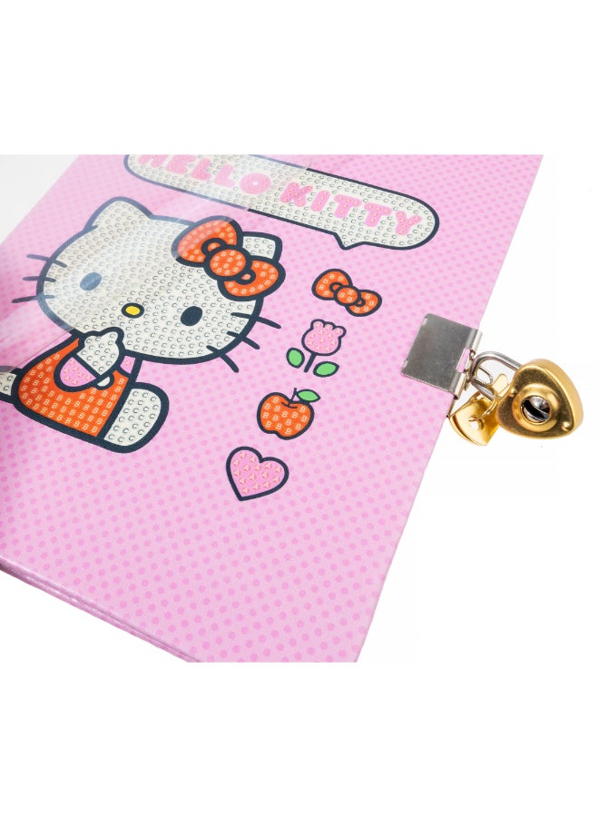 Craft Buddy مفكرة سرية من فن الكريستال هالو كيتي - Image 4