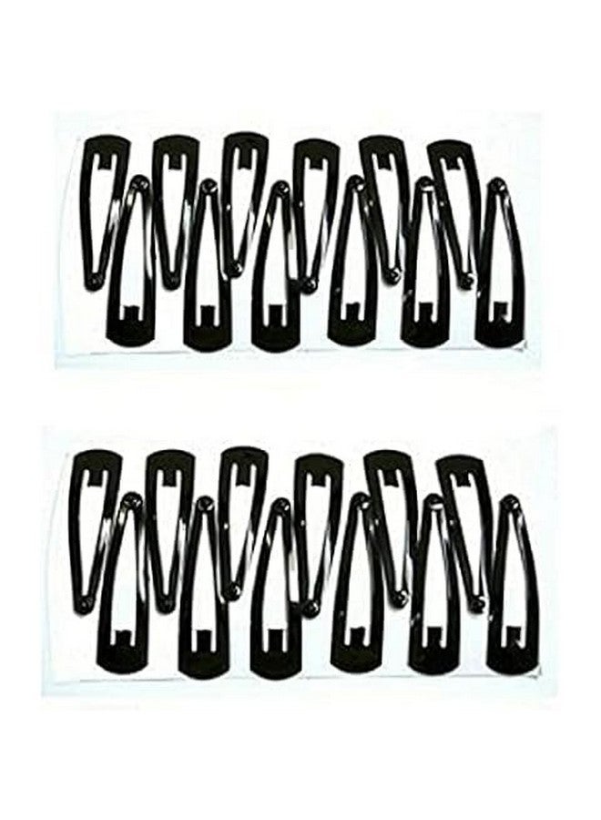 Glam Shopperz (Combo of 100 pcs) Hair Accessories Combo 2 white Hairband, 2 black hairband, 2 red hairband, 24 Black hair Clip, 70 Multicolor Rubber bands Combo For Daily Use for Women & Girls - Image 5