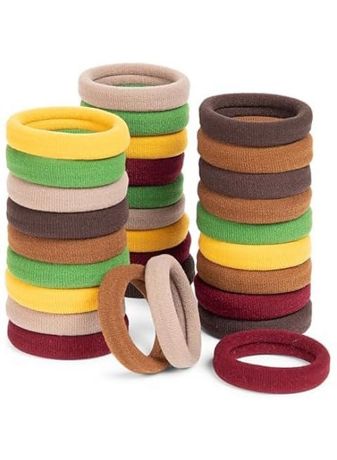 Glam Shopperz (Combo of 100 pcs) Hair Accessories Combo 2 white Hairband, 2 black hairband, 2 red hairband, 24 Black hair Clip, 70 Multicolor Rubber bands Combo For Daily Use for Women & Girls - Image 4