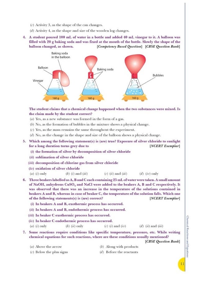 null - Xam idea Science Book Class 10 | CBSE Board | Chapterwise Question Bank | 2022-23 Exam - Image 1
