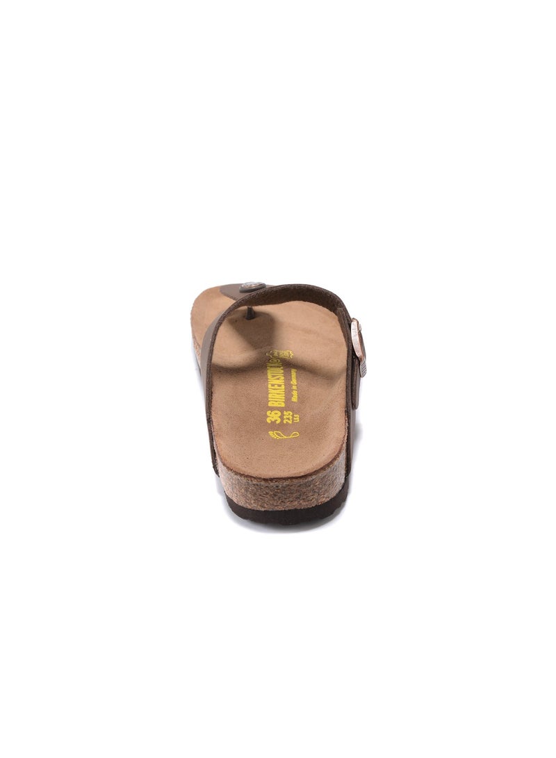 BIRKENSTOCK Gizeh Toe-Post Leather Sandals | Minimalist Unisex Thong Sandals - Image 4