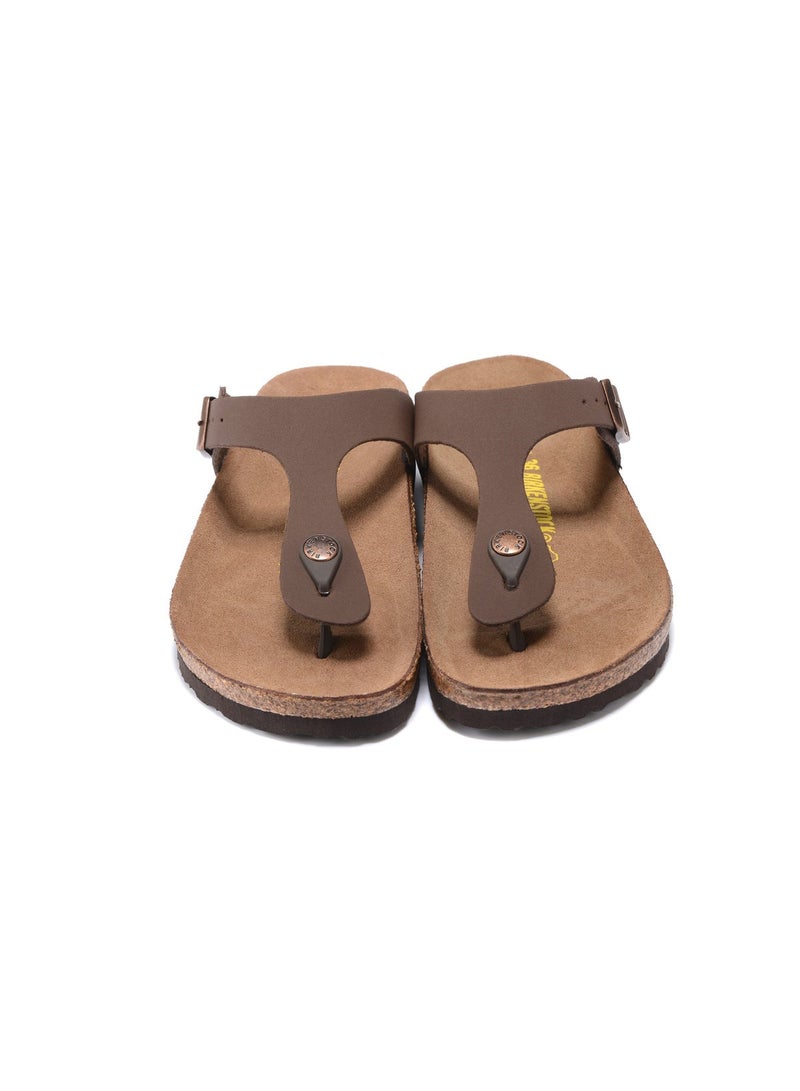 BIRKENSTOCK Gizeh Toe-Post Leather Sandals | Minimalist Unisex Thong Sandals - Image 2