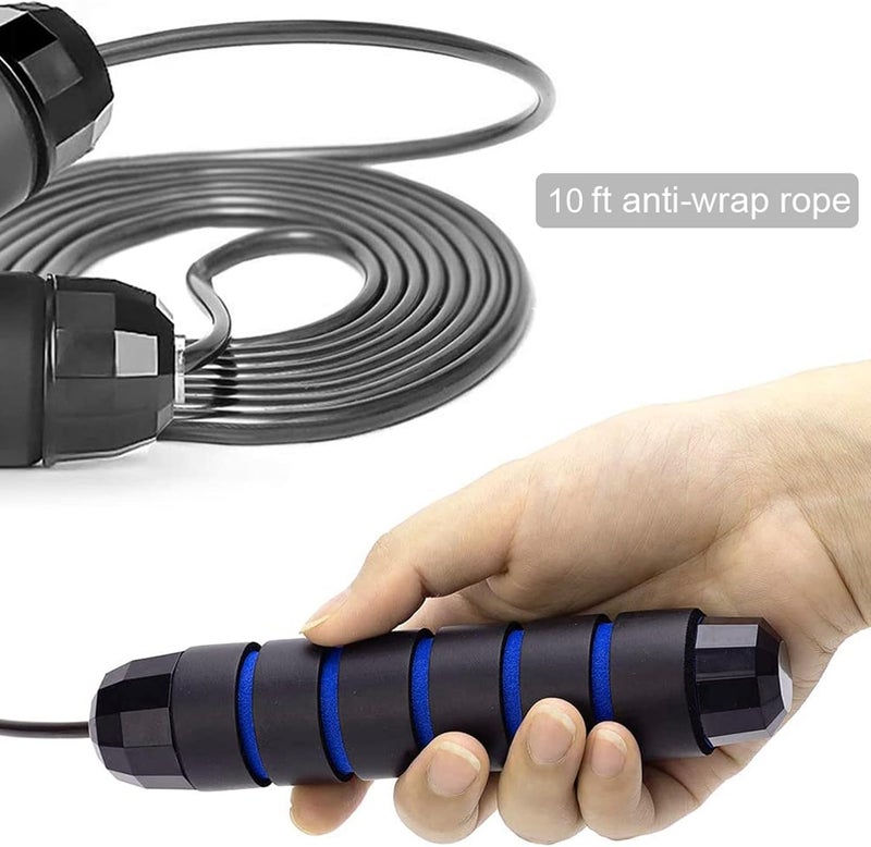 Redify Jump Rope,Jump Ropes for Fitness for Women Men and Kids,Speed Jumping Rope for Workout with Ball Bearings,Adjustable Skipping Rope for Exercise&Slim Body at Home School Gym - Image 5
