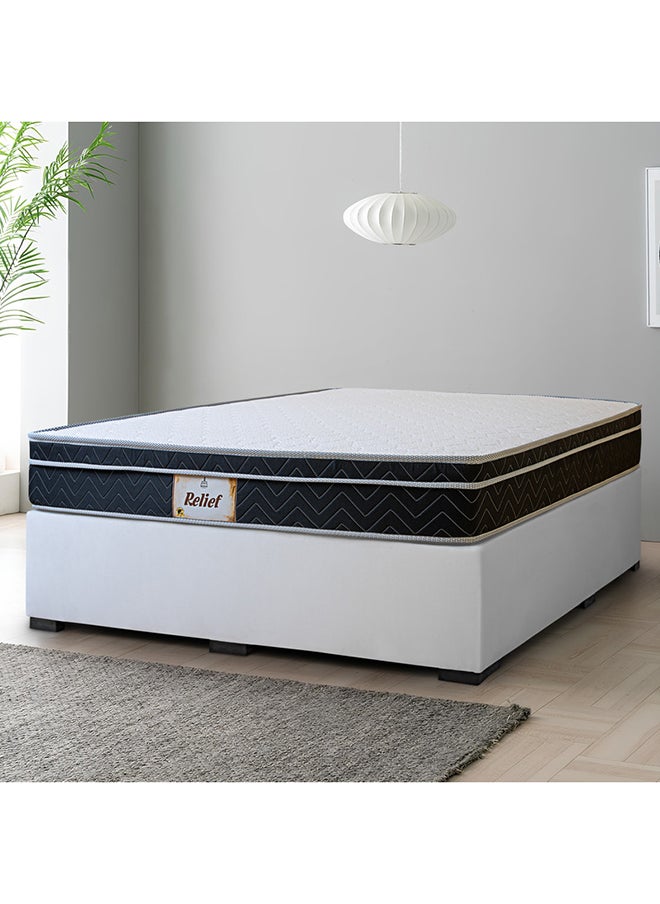 Bed and Mattress Zone Relief Euro Top Bonnell Spring Mattress 90x190 Single Size  - Image 2