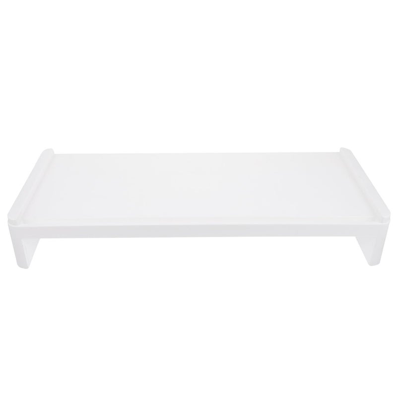 Plastic Desktop Monitor Stand Riser with Storage Space Smooth Edges Strong Bearing Capacity - Image 2