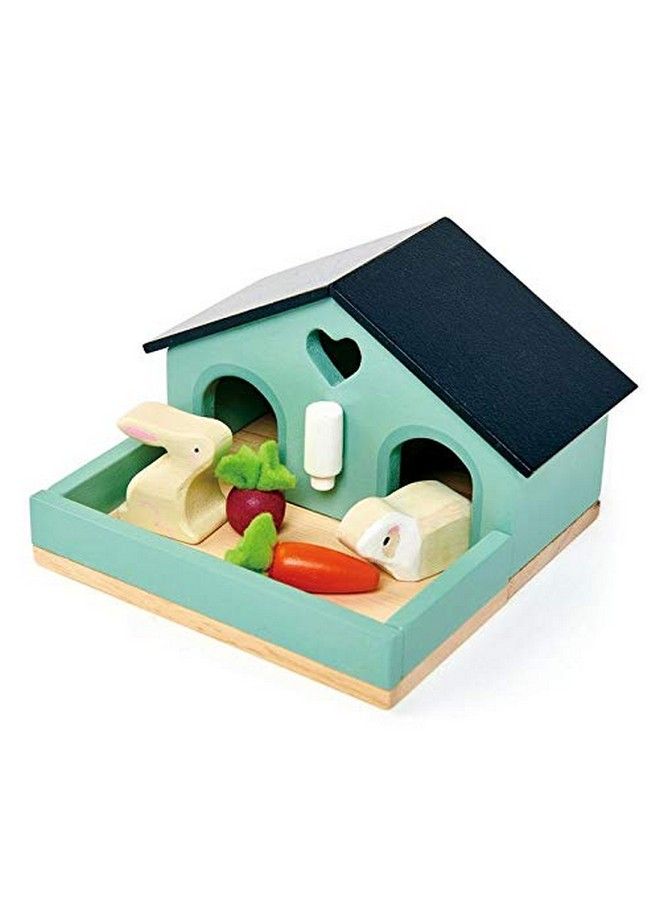 Tender Leaf Toys Pets Sets For Doll House Accessories Great Addon Pet Play Set To Any Dollhouse Encourage Creative And Imaginative Fun Play For Children 3+ (Pet Rabbit Set) - Image 2