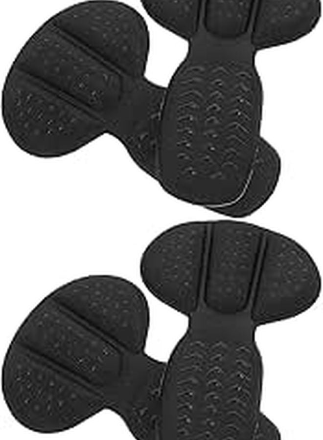 Anti Slip Adhesive Heel Pads 2 Pairs Foam Inserts Prevent Blisters Women Foot Care - Image 1