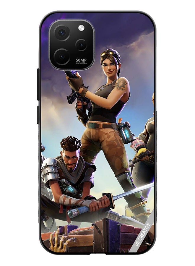 VR CREATIVE Protective Case Cover For Huawei Nova Y61 Fortnite Design Multicolour - Image 1