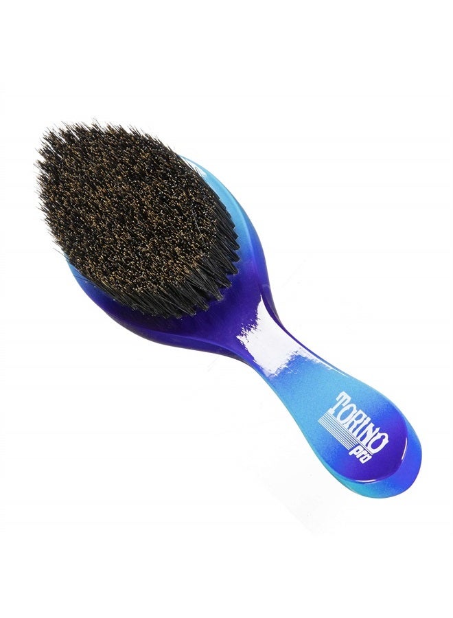 Torino Pro Wave Brushes By Brush King #88- Medium Hard Curve Wave brush- Great 360 waves brush for wolfing - Image 1