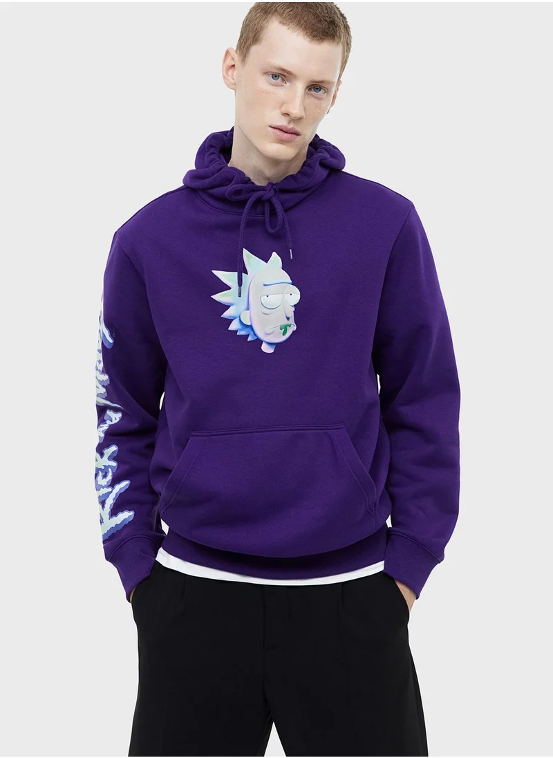 H&M Graphic Hoodie