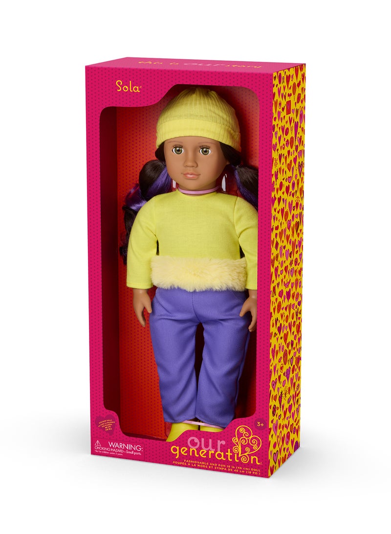 Our Generation Doll Withcolor Block Outfit Sola - Image 1