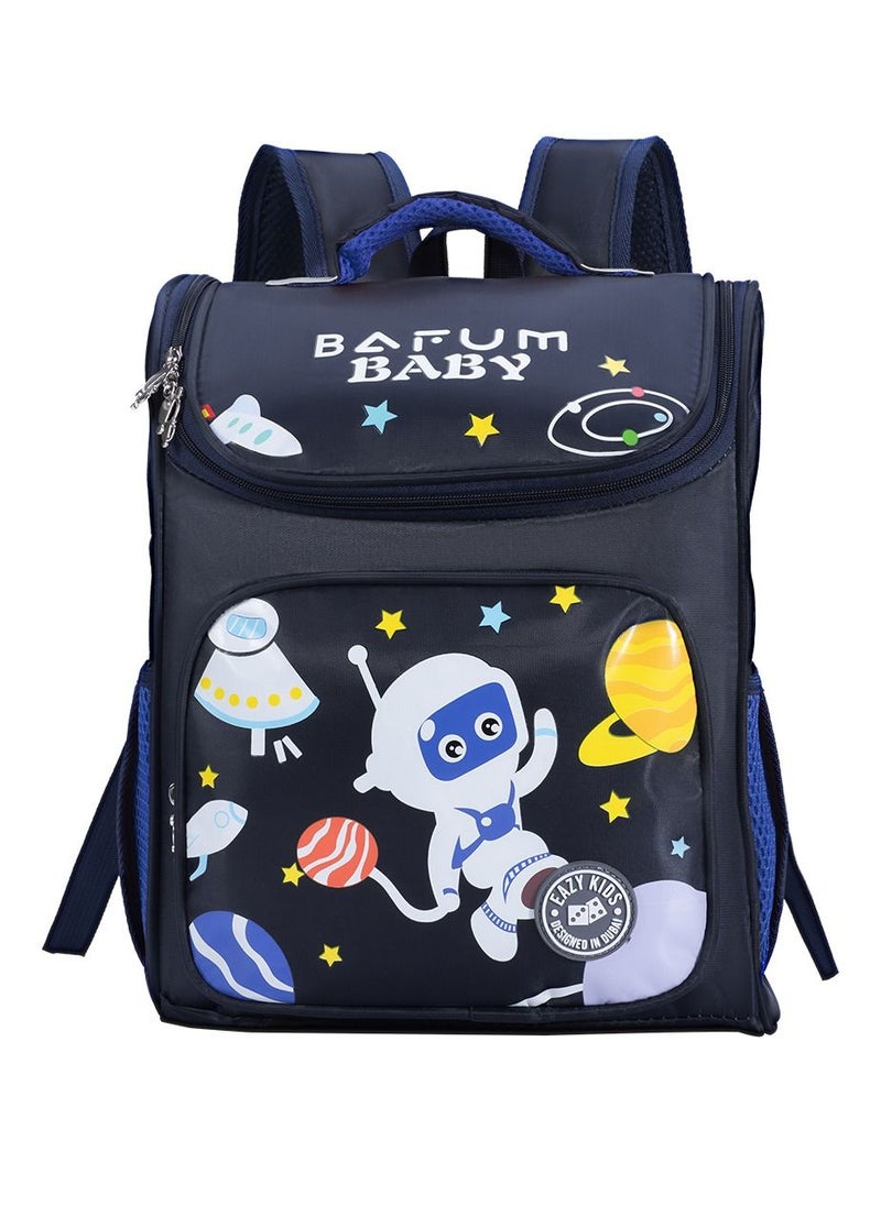 Eazy Kids - Eazy Kids Astronaut School bag-Blue - Image 1