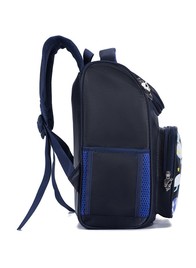Eazy Kids - Eazy Kids Astronaut School bag-Blue - Image 1