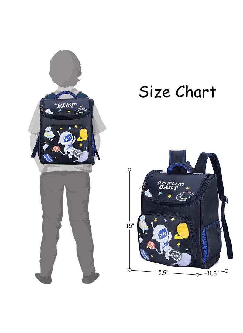 Eazy Kids - Eazy Kids Astronaut School bag-Blue - Image 1