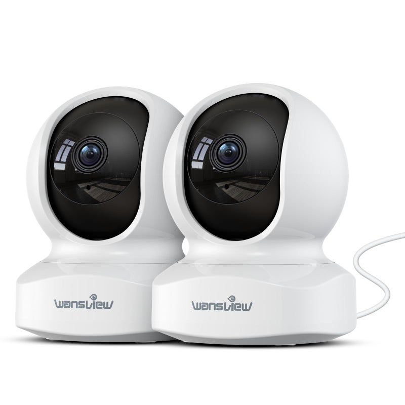وانس فيو wansview Security Indoor Pet Camera - 2K Dog Camera, CCTV Home Security, 2P - Image 1