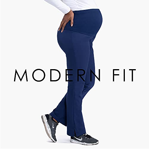 BARCO Grey's Anatomy GRP560 Women's Lilah Maternity Scrub Pant Indigo (Navy) L - Image 3