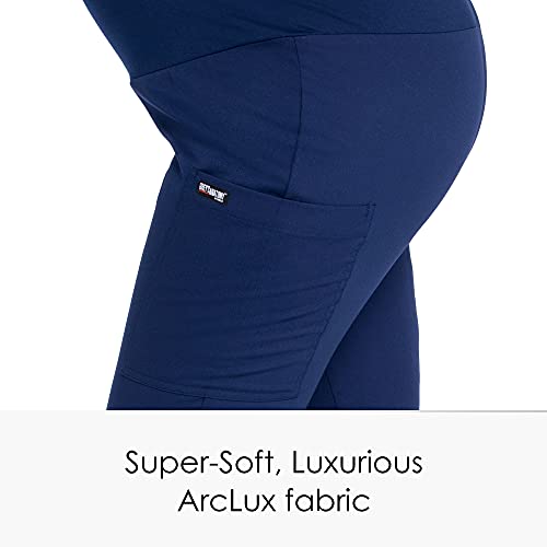 BARCO Grey's Anatomy GRP560 Women's Lilah Maternity Scrub Pant Indigo (Navy) L - Image 4