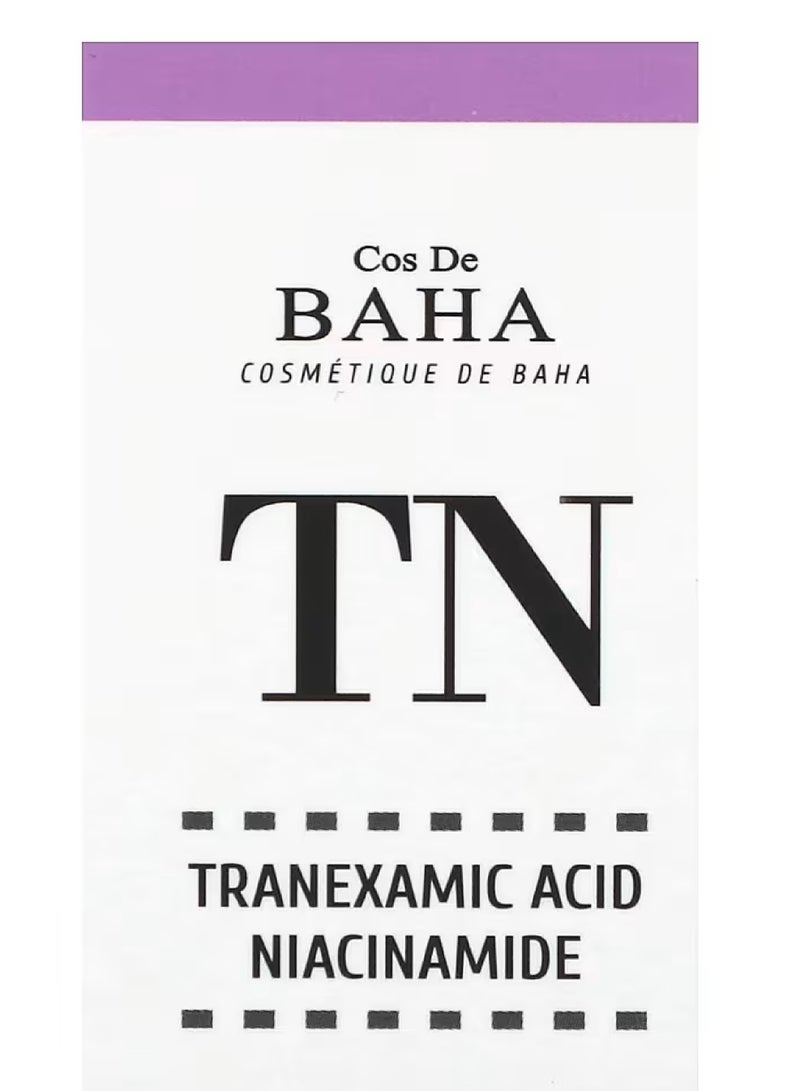 كوس دي باها سيروم حمض الترانيكساميك ٥٪ مع النياسيناميد ٥٪ للوجه/الرقبة - يساعد على تقليل مظهر فرط التصبغ وتغير اللون والبقع الداكنة ومزيل الكلف، ٣٠ مل - Image 4