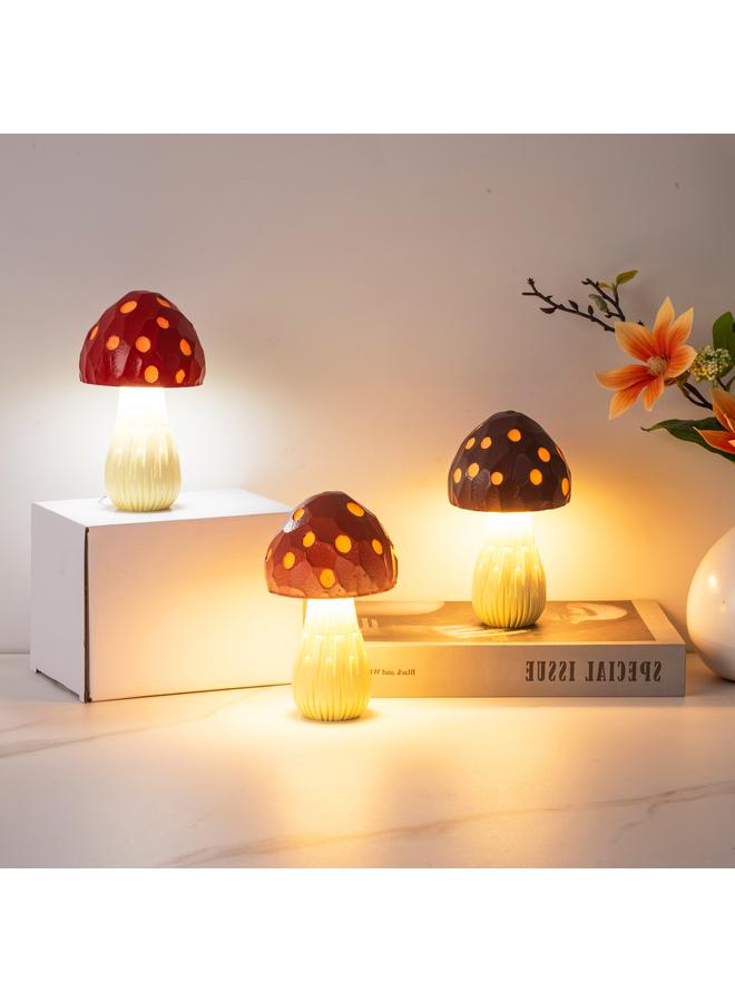 الأزرق جي دبليو مصباح طاولة الفطر الجديد في شمال أوروبا - Image 3