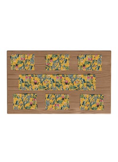 ART MOOD Floral Yellow Placemats Set  - Image 4