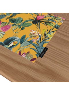 ART MOOD Floral Yellow Placemats Set  - Image 3