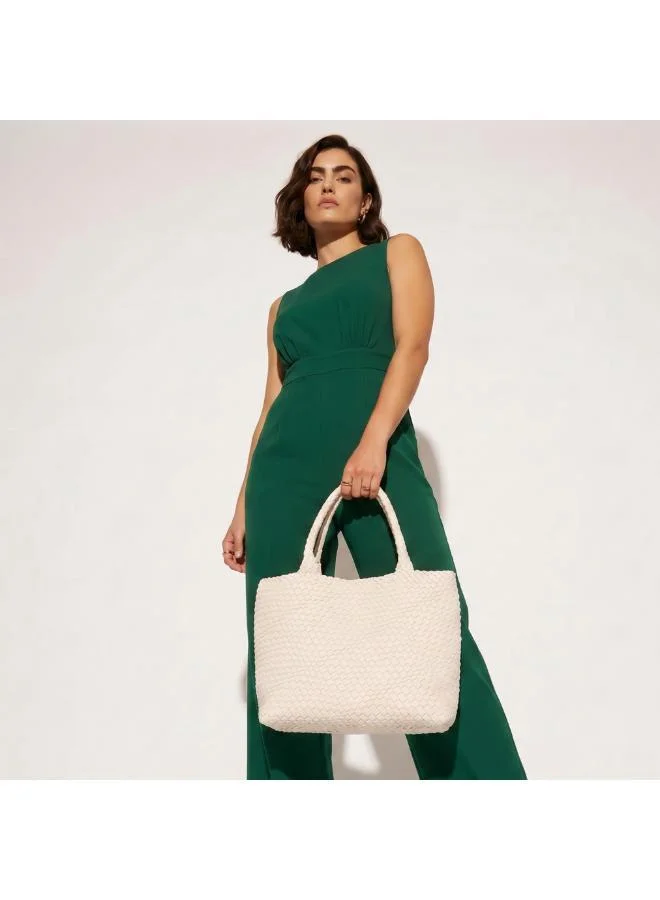 Sasha Sasha-TIA-Tote-Weaves-White-JJ26-Q4-12
