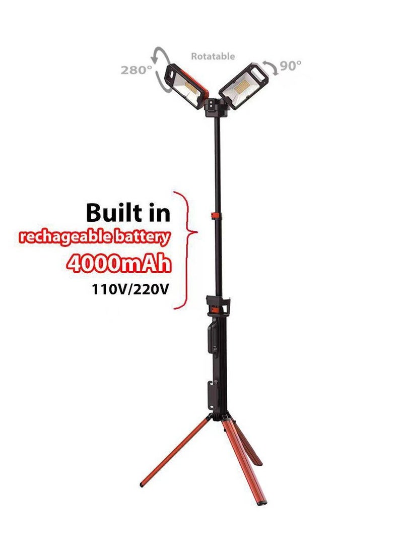 Toby's ضوء تخييم VIP 11 الأفضل للحفلات الخارجية والنزهات والشواء في الصحراء ضوء سنارة متعدد الوظائف مع بطارية قابلة لإعادة الشحن مدمجة بسعة 4000mAh - Image 2