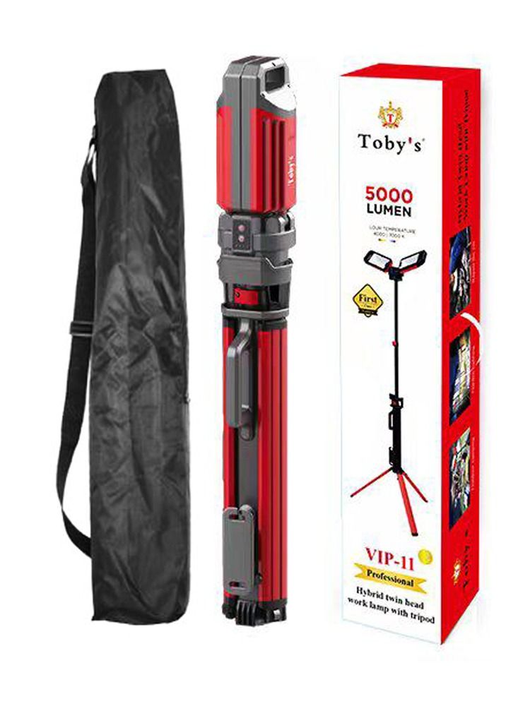 Toby's ضوء تخييم VIP 11 الأفضل للحفلات الخارجية والنزهات والشواء في الصحراء ضوء سنارة متعدد الوظائف مع بطارية قابلة لإعادة الشحن مدمجة بسعة 4000mAh - Image 3