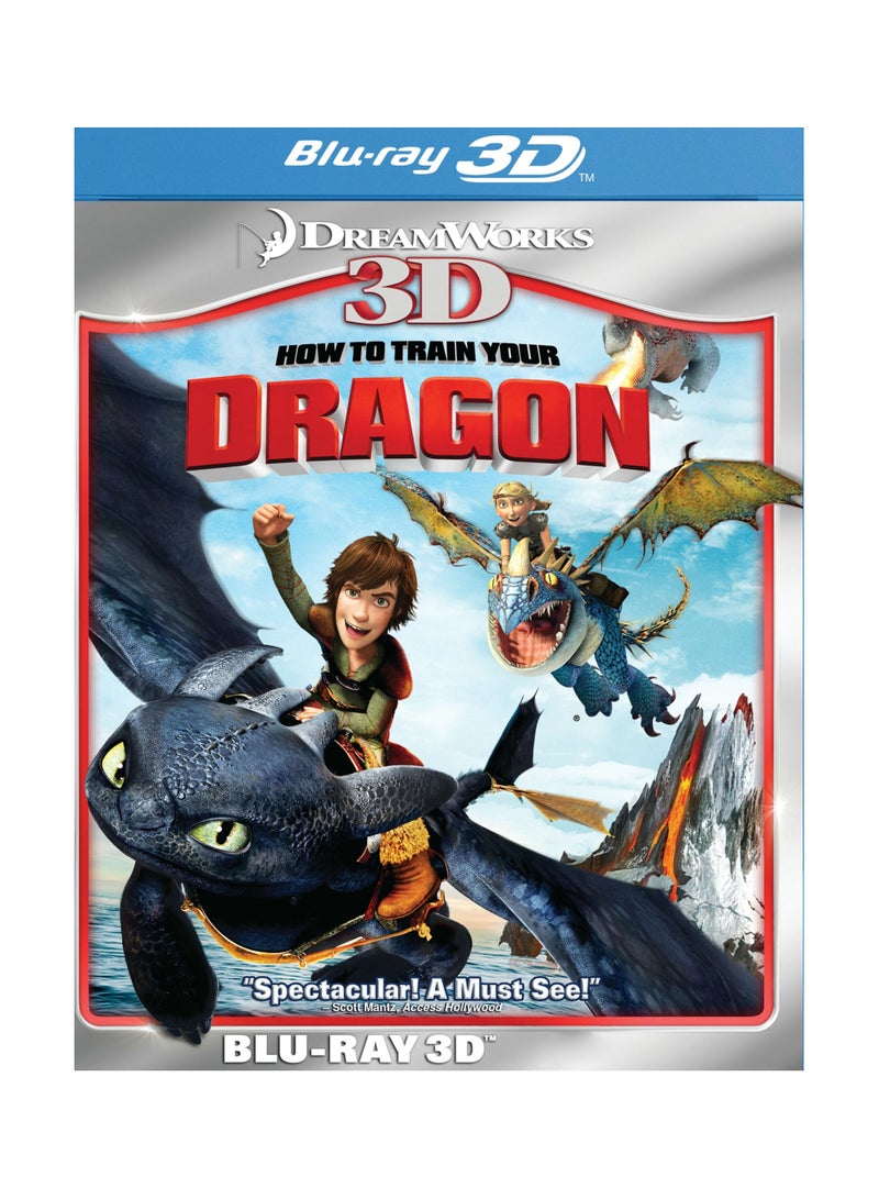 How To Train Your Dragon - 3D Blu-ray + Blu-ray - Arabic & English