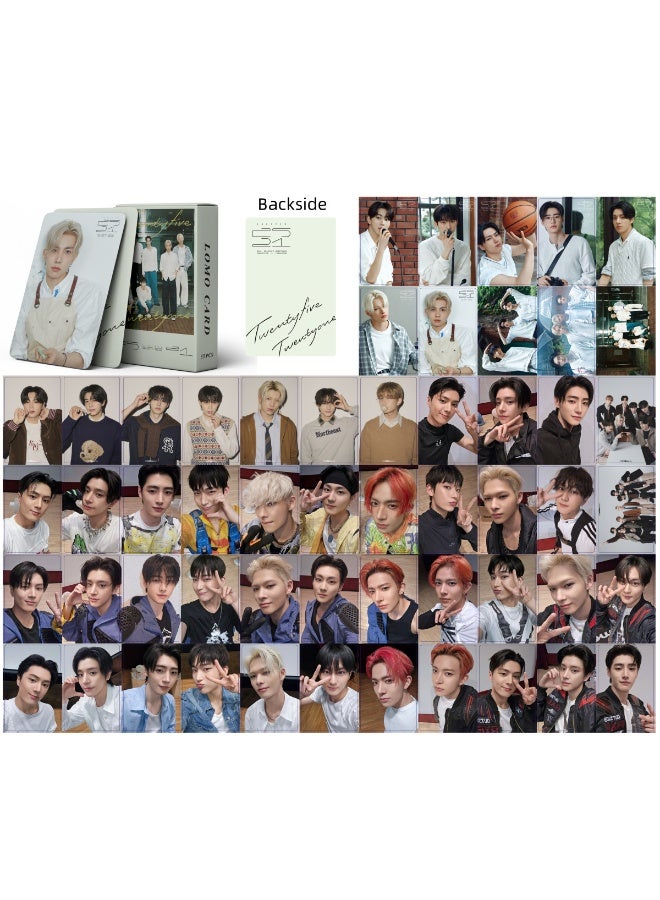 EHOME 55Pcs ENHYPEN New 2026 SEASON'S GREETINGS Lomo Card - Image 2