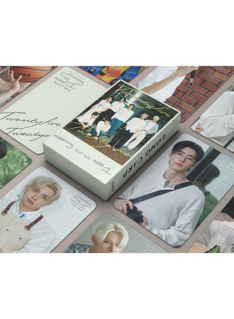EHOME 55Pcs ENHYPEN New 2026 SEASON'S GREETINGS Lomo Card - Image 1