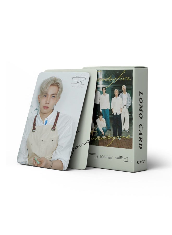 EHOME 55Pcs ENHYPEN New 2026 SEASON'S GREETINGS Lomo Card - Image 3
