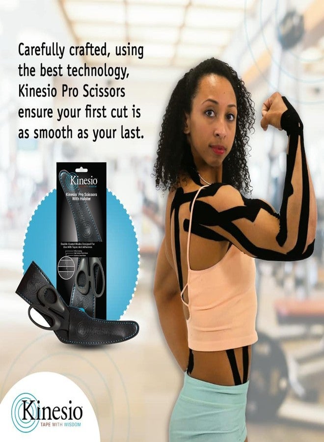 Kinesio Pro Scissors with Holster, Right Handed Bandage Scissors, For Use with Kinesio Therapeutic Elastic Tape - Image 5