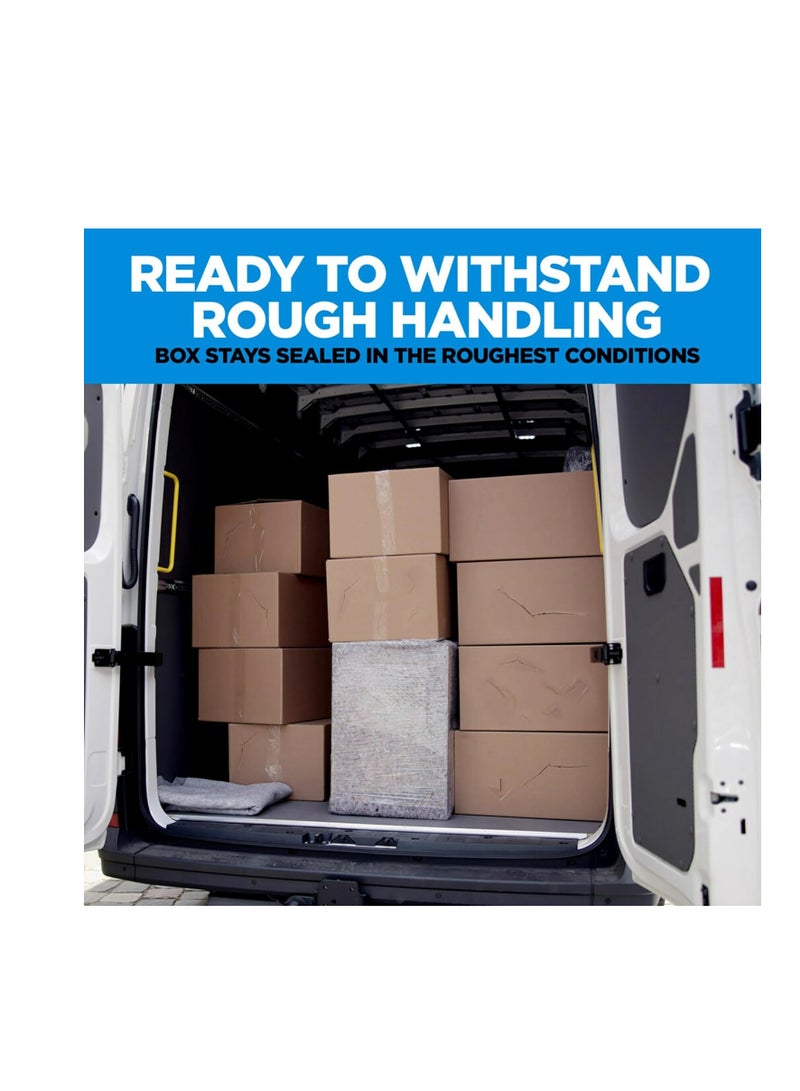 Scotch(R) Scotch Heavy Duty Shipping and Moving Packing Tape, Clear, Packing and Moving Supplies, 1.88 in. x 22.2 yd., 6 Tape Rolls with Dispensers  - Image 5