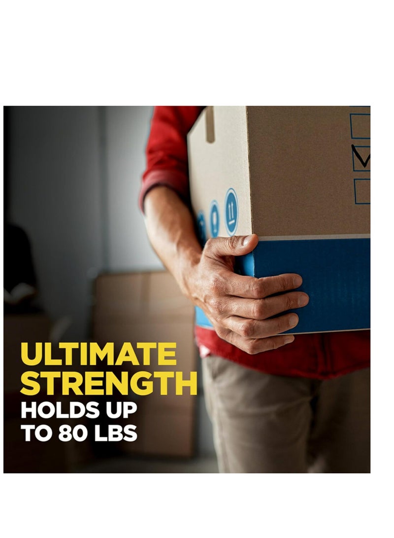 Scotch Heavy Duty Shipping Packing Tape, Clear, Packing Tape for Moving Boxes and Packaging Supplies, 1.88 in. x 22.2 yd., 6 Roll Dispensers, Moving Supplies - Image 2