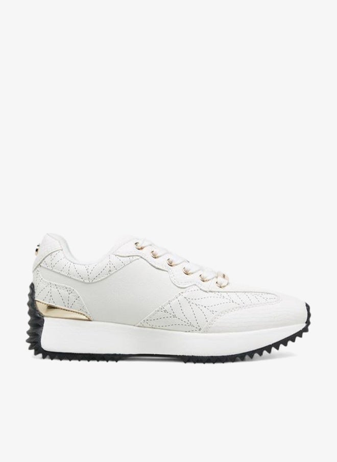ELLE Women'S Panelled Lace-Up Sneakers - Image 1
