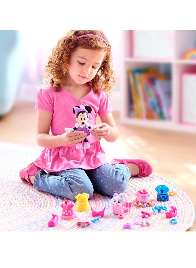 Disney Junior Minnie Glitter & Glam Pet Fashion Set 88189 - Image 3