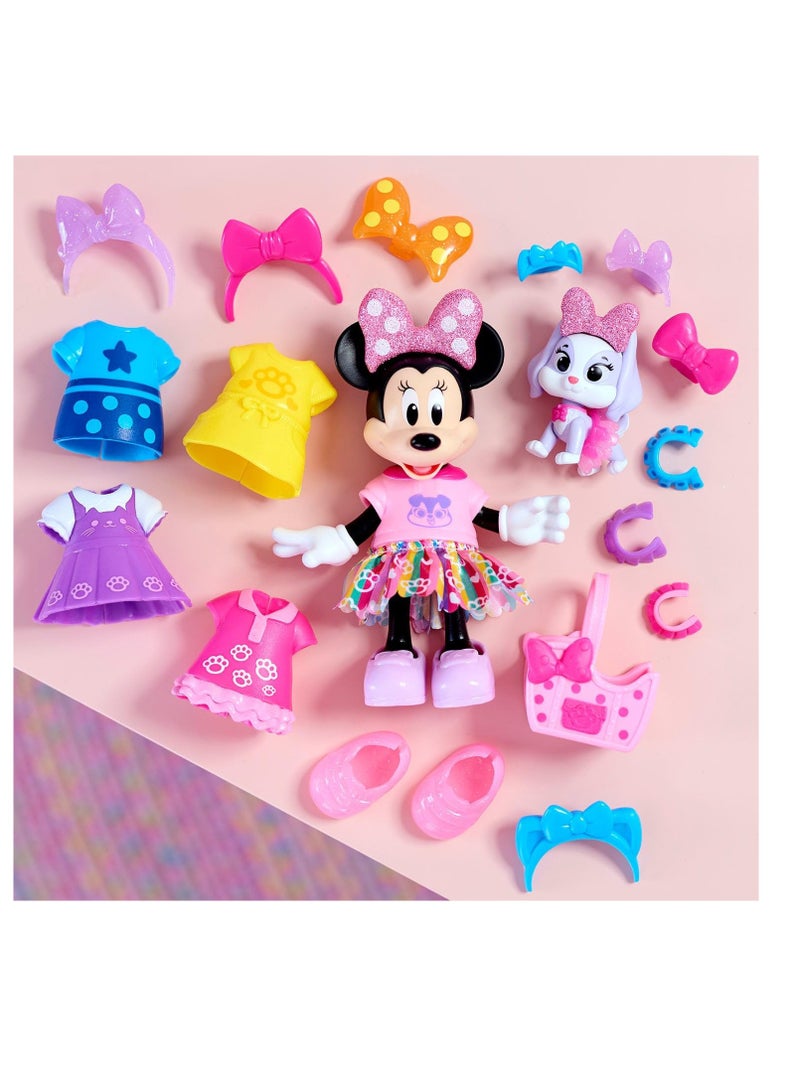 Disney Junior Minnie Glitter & Glam Pet Fashion Set 88189 - Image 4