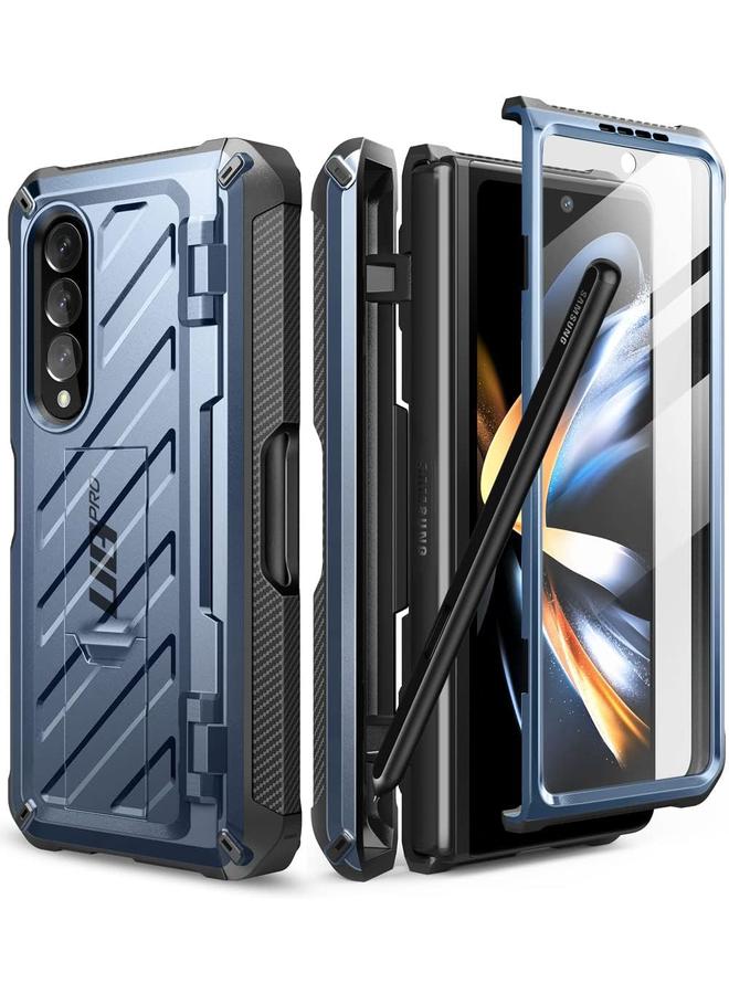 SupCase Unicorn Beetle Pro Case For Samsung Galaxy Z Fold 4 5G 2022 Full Body Dual Layer Rugged Case With Built In Screen Protector And Kickstand And S Pen Slot Titl - Image 1