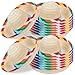 Fun Express Mini Sombrero Hats Set of 12 Fiesta Party and Cinco de Mayo Supplies and Decor - Image 3