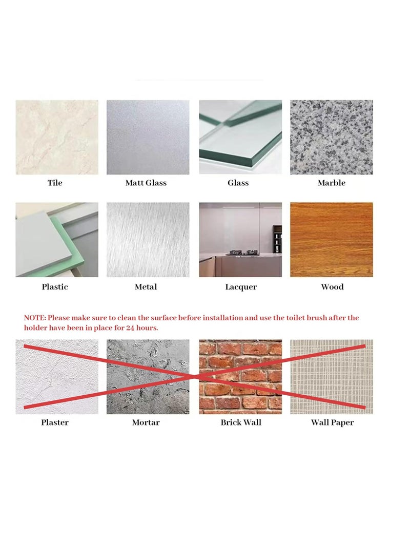 SYOSI نظام تنظيف المرحاض القابل للتخلص منه مع 21 عبوة إعادة ملء مجموعة فرشاة المرحاض القابلة للتخلص منها طقم عصا المرحاض مع 21 رأس فرشاة مرحاض إسفنجي لدورة المياه الحمام - Image 5