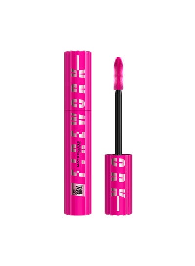 MAYBELLINE YORK Maybelline Lash Sensational Firework Washable Mascara, Lengthening & Volumizing Mascara for up to 24HR wear, Blackest Black