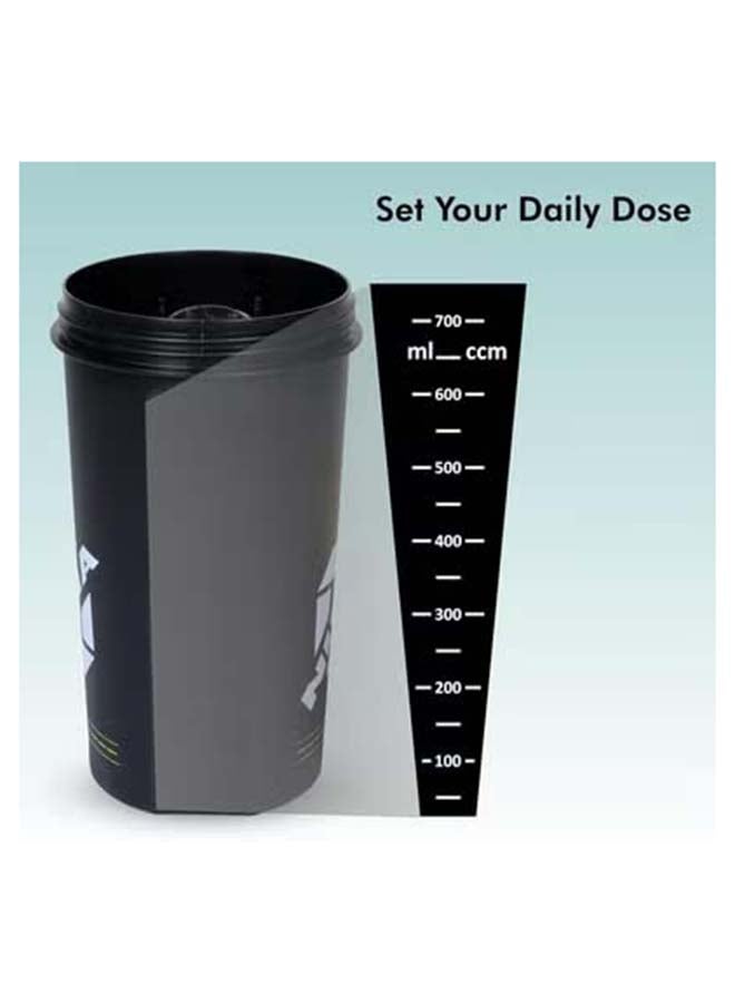 Nivia Street Plastic Shaker 750ML, 100% Leakproof, Ideal for Men & Women, Preworkout, BPA Free - Black - Image 5