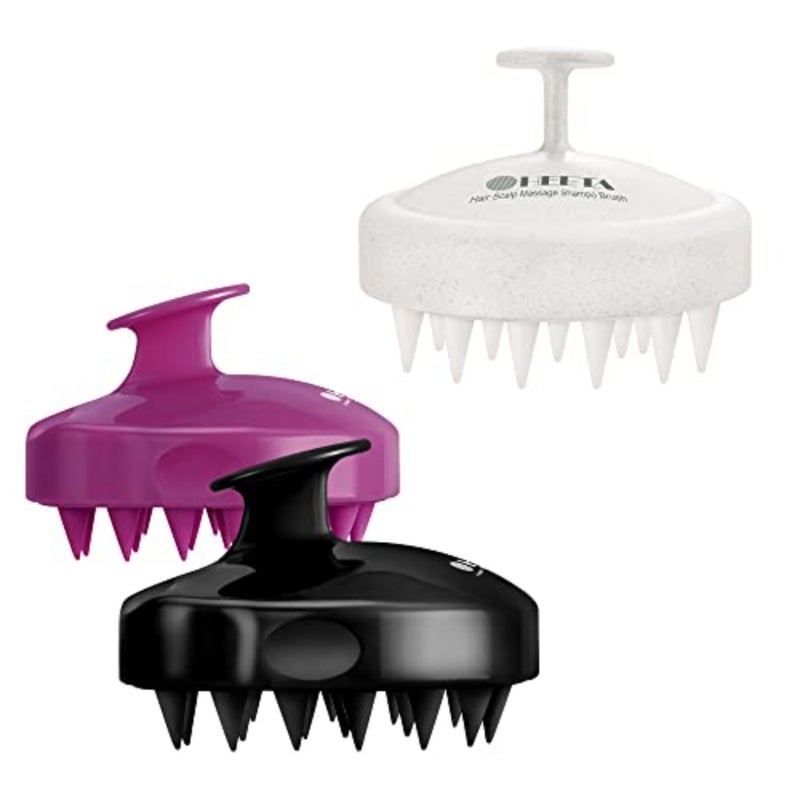 Scalp Massager for Hair Growth, Soft Silicone Bristles to Remove Dandruff and Relieve Itching, Scalp Scrubber for Hair Care Relax Scalp, Shampoo Brush for Wet Dry Hair - Image 1