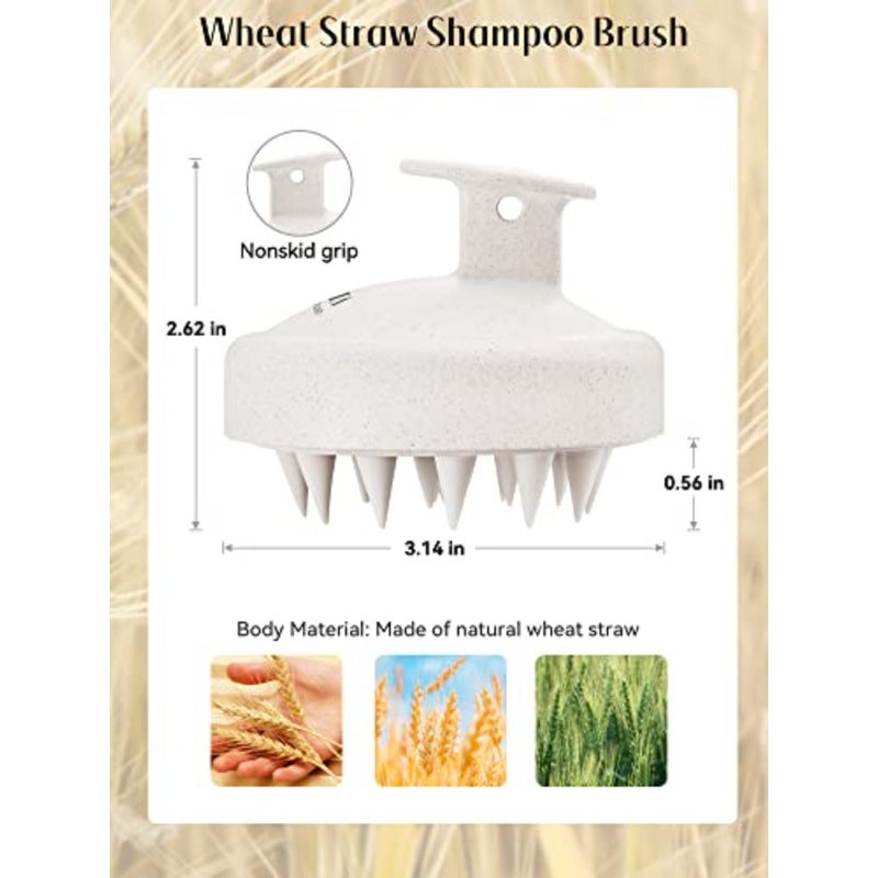 Scalp Massager for Hair Growth, Soft Silicone Bristles to Remove Dandruff and Relieve Itching, Scalp Scrubber for Hair Care Relax Scalp, Shampoo Brush for Wet Dry Hair - Image 5
