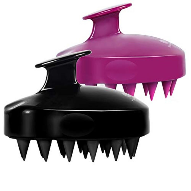 Scalp Massager for Hair Growth, Soft Silicone Bristles to Remove Dandruff and Relieve Itching, Scalp Scrubber for Hair Care Relax Scalp, Shampoo Brush for Wet Dry Hair - Image 2