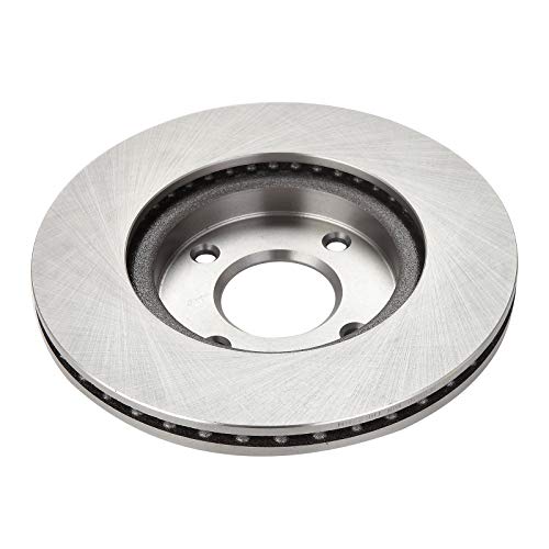 TRQ Front Brake Pad & Rotor Kit Brake Pads Brake Rotor Semi-Metallic Compatible with 2009-2014 Nissan Cube 2007-2012 Sentra Versa - Image 5