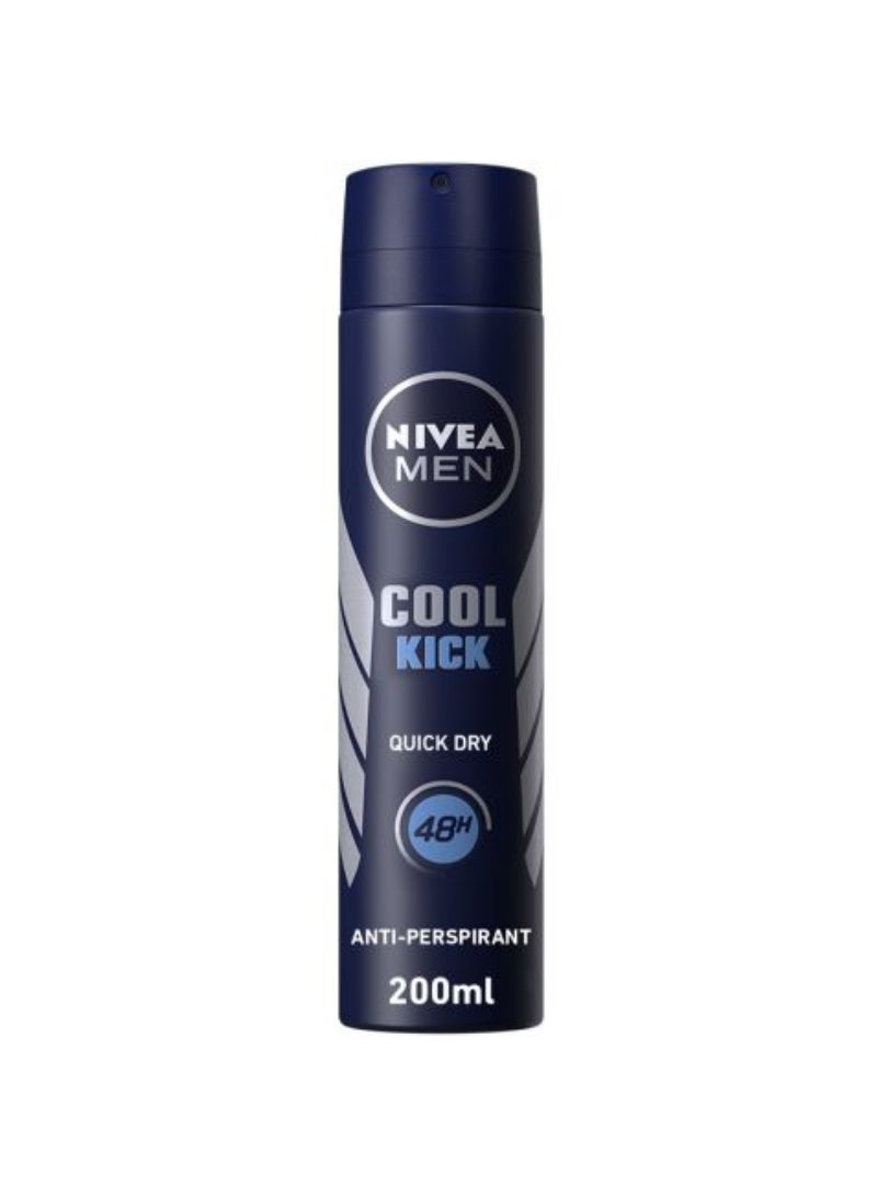 Nivea Men Deo Spray Cool Kick 200Ml